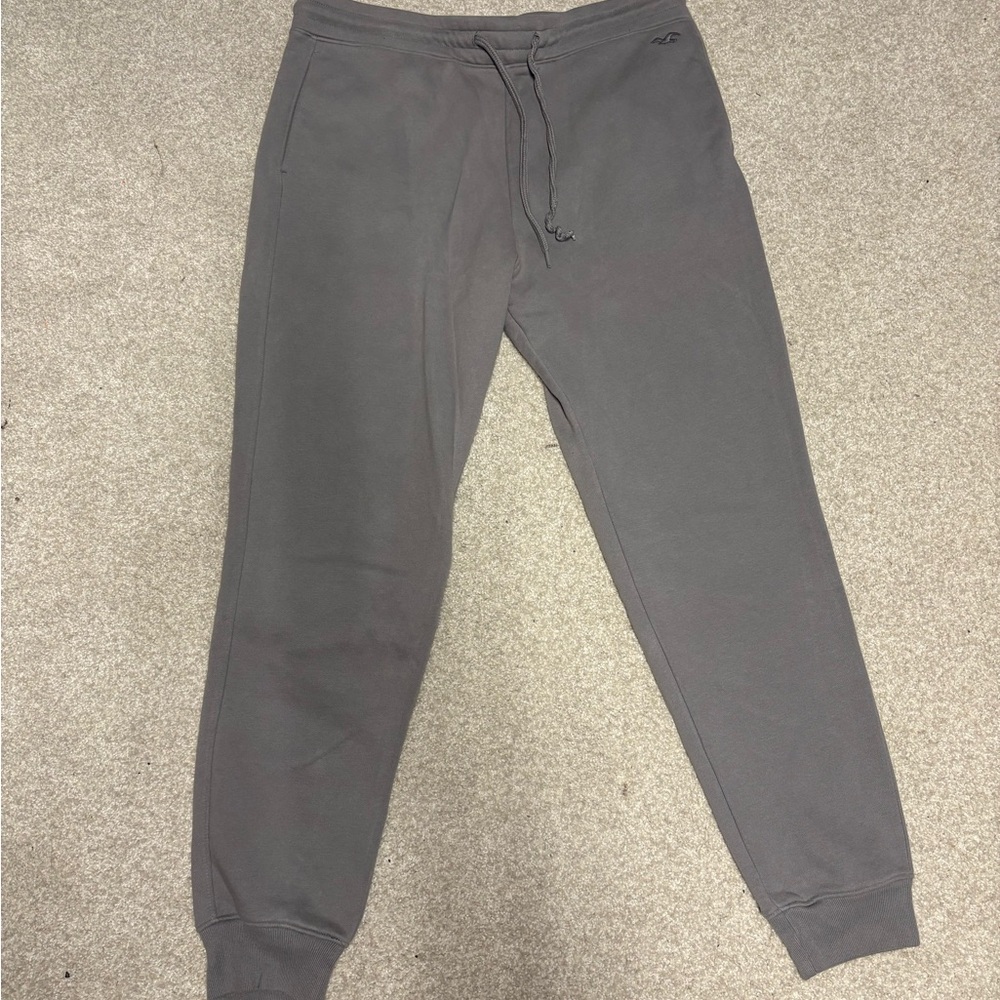 Hollister Men's Charcoal Joggers